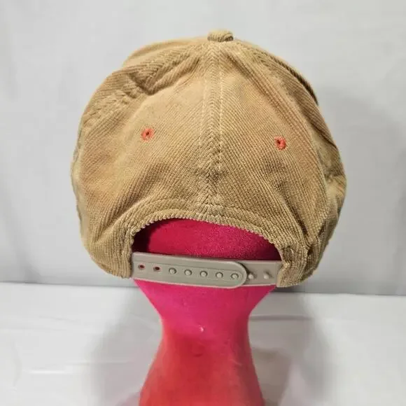 Mammoth Brewing Company Corduroy Snapback Hat Cap Mammoth Mountain Brown OSFM - Picture 3 of 10